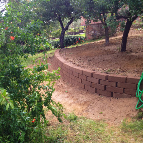 Realizzazione aree verdi terrazzate provincia Arezzo Siena Caiani Vivai Garden